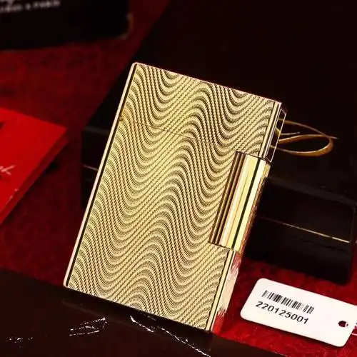 准新dupont都彭镀金波浪纹l2中号