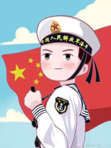 职业人物简笔画头像大全 海军简笔画图片大全集  正文动漫 简笔画