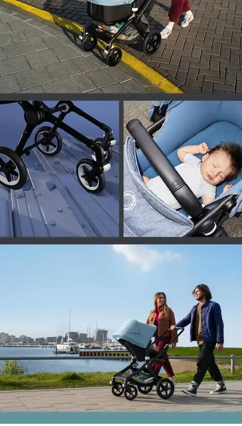 2022新款博格步婴儿车bugaboo fox3婴儿推车双向坐躺多功能折叠高景观