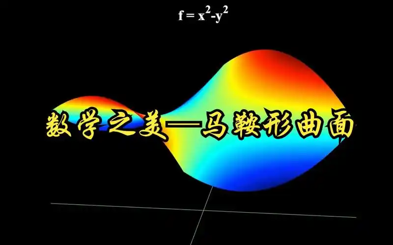 数学之美—马鞍形曲面