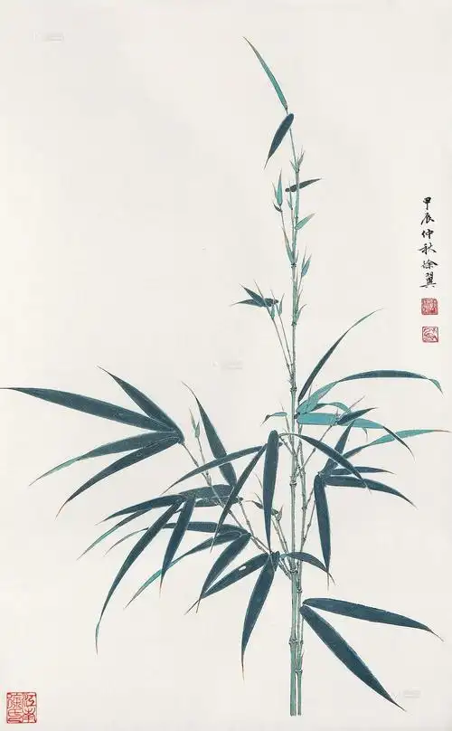 【工笔·竹 镜框 设色纸本】拍卖品_图片_价格_鉴赏_绘画_雅昌艺术品