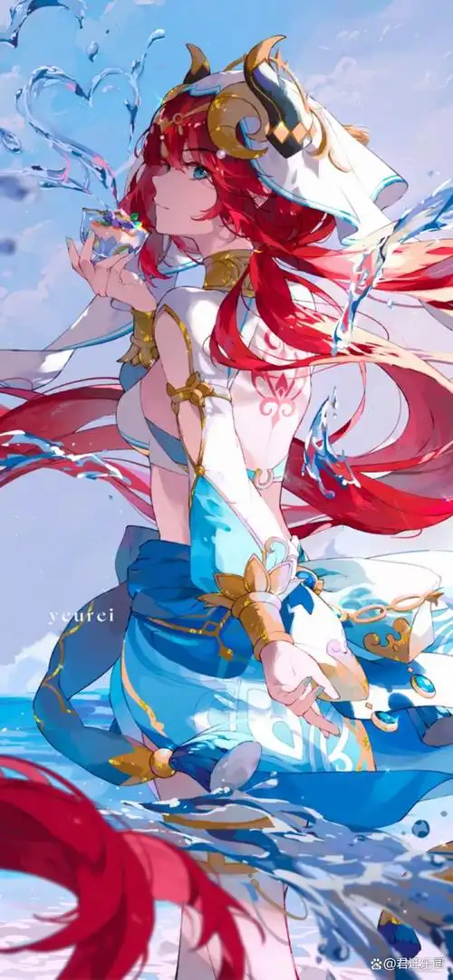 原神壁纸|我是因与神明交错而闪闪发光的少女