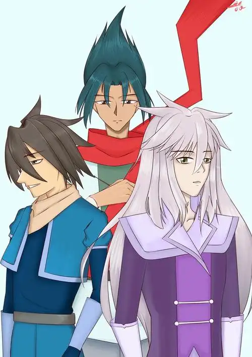 左至右:凌义,羽,凌宇轩.羽和凌… - 半次元 - acg爱好者社区