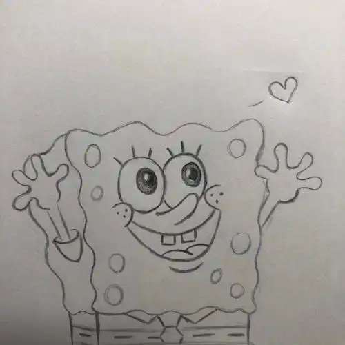 海绵宝宝简笔画