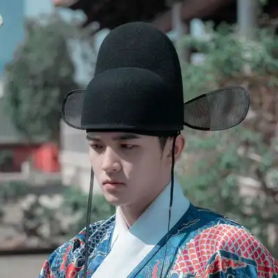 乌纱帽乌衣巷帽子原创明制首服折巾翼善冠男女配饰古代官帽汉服定制