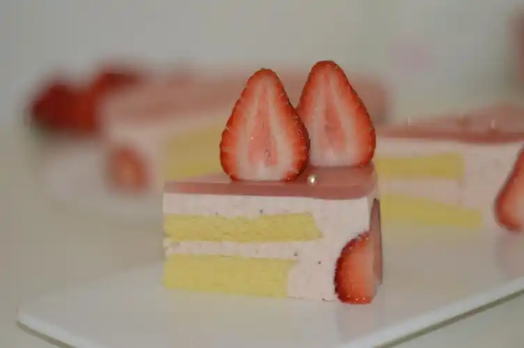 水果,草莓蛋糕,慕斯蛋糕,水果草莓慕斯蛋糕