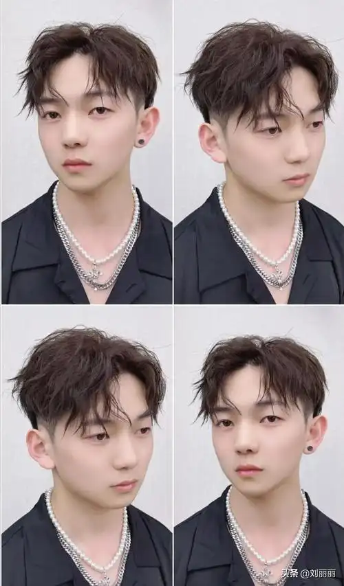 男青年发型2022最新图片年轻男士帅气发型