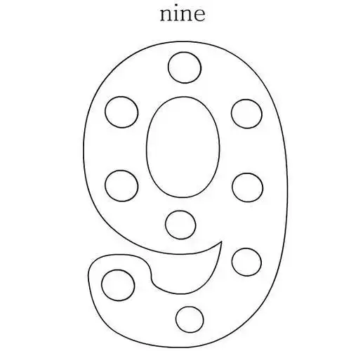 简笔画卡通数字1到10