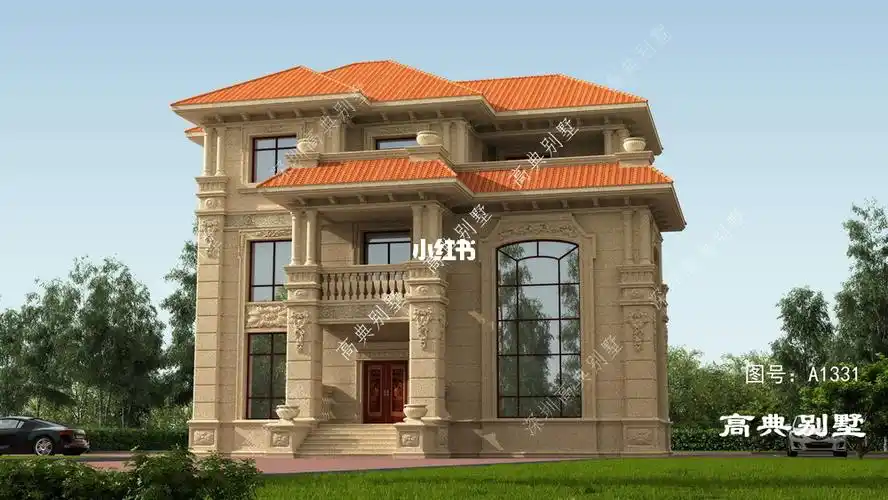 颜色搭配图效果图外墙浅灰搭配英国棕色好看吗四间三层自建房外墙效果