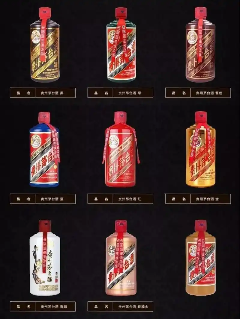 茅台酒的4大种类!你分得清吗?