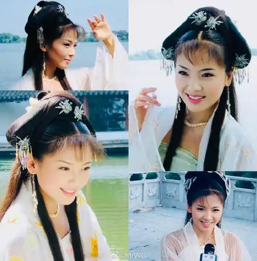 撼天的白素贞,潘粤明#潘粤明#是秀润俊朗,爱胜三界的许仙,陈紫函是萌