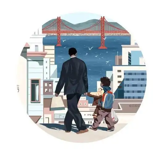 《当幸福来敲门》今天是父亲节,刷微博的时候看到一个话题——"荧幕中