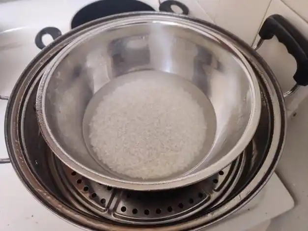 的蒸锅蒸米饭大法吧用料蒸米饭【蒸锅】的做法需要用到的工具很简单