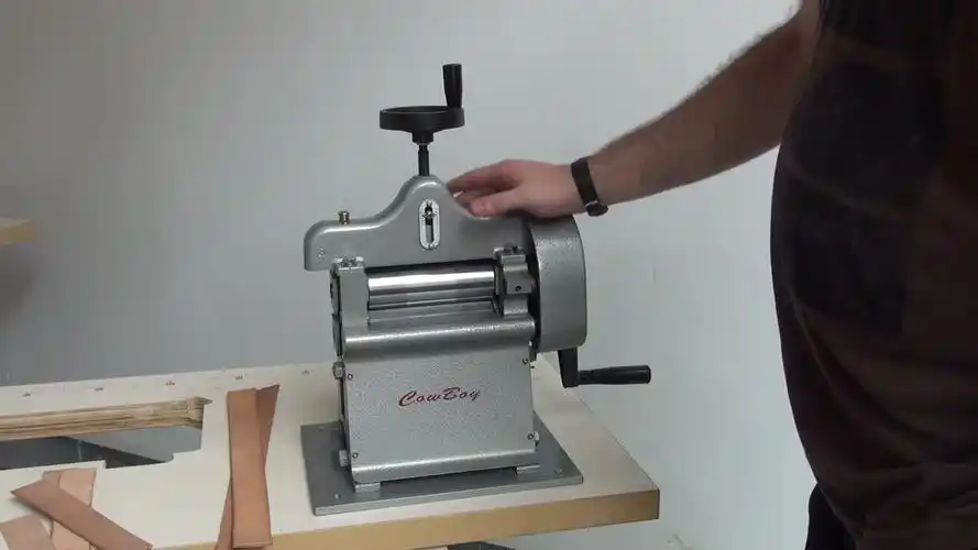 手工皮具工具之手动皮革削薄机