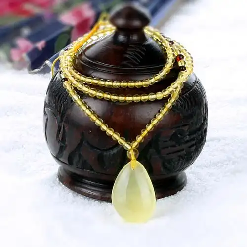 芭法娜皇朝风范琥珀项链