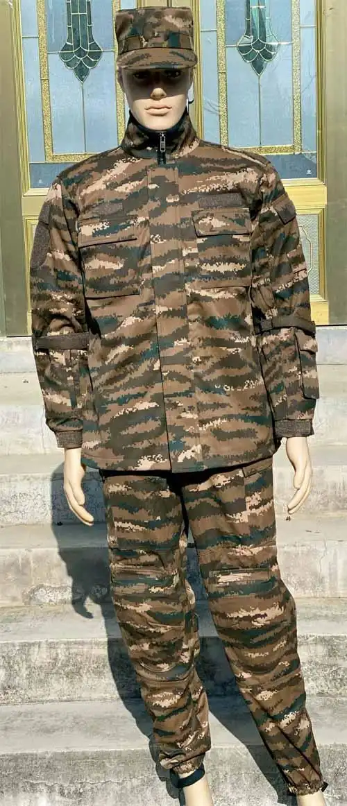 16式虎斑迷彩作战服更进一步