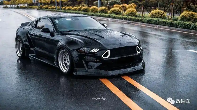 看似爆改实则轻改,天津车友超短改装清单打造战斗宽体mustang