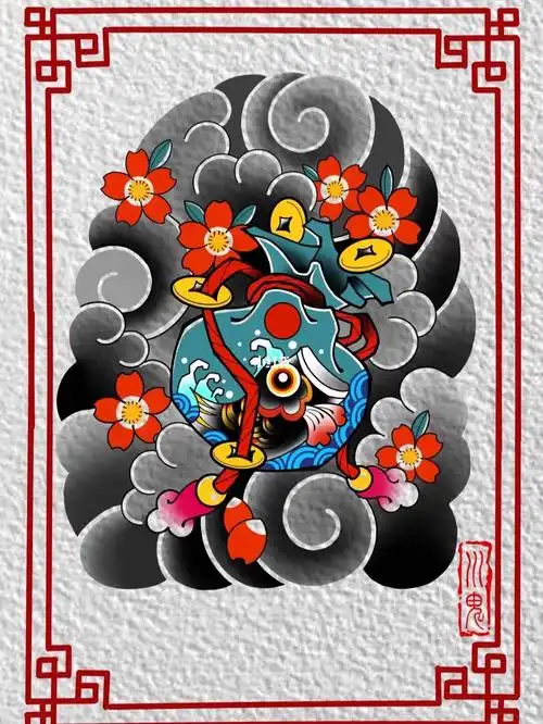 客稿日式福袋吉祥好运招财纳福