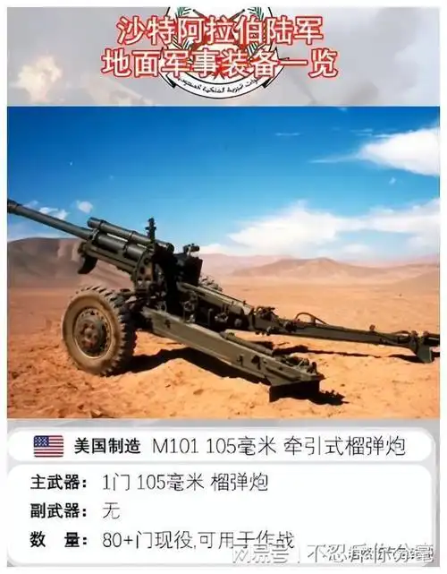 沙特阿拉伯陆军重型武器盘点