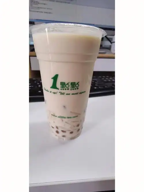 一点点新品焦糖海盐奶茶
