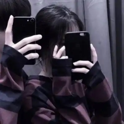 手机遮脸情头?_情侣头像_我要个性网