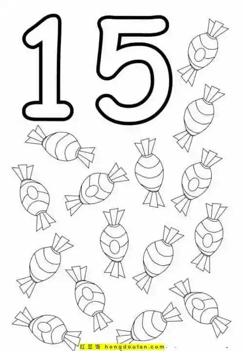 如何认识数字?-红豆饭小学生简笔画大全