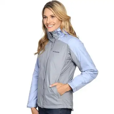 春夏columbia哥伦比亚女装纯色连帽外套美国直邮户外休闲衣