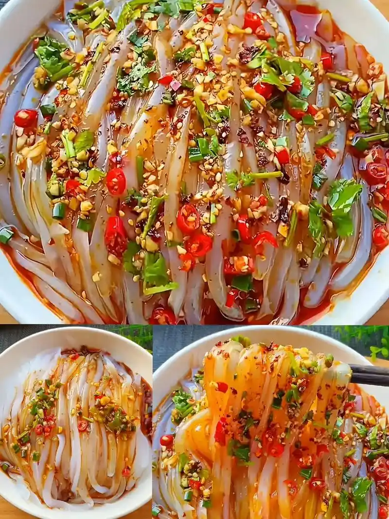 抖音图文来了 这样的豌豆凉粉你爱了嘛?天气越来越热不如来一 - 抖音