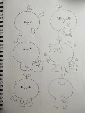 简笔画可爱简笔画可爱卡通