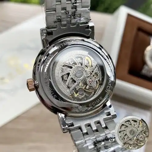 浪琴机械表怎么样镂空设计男士腕表浪琴机械表官网