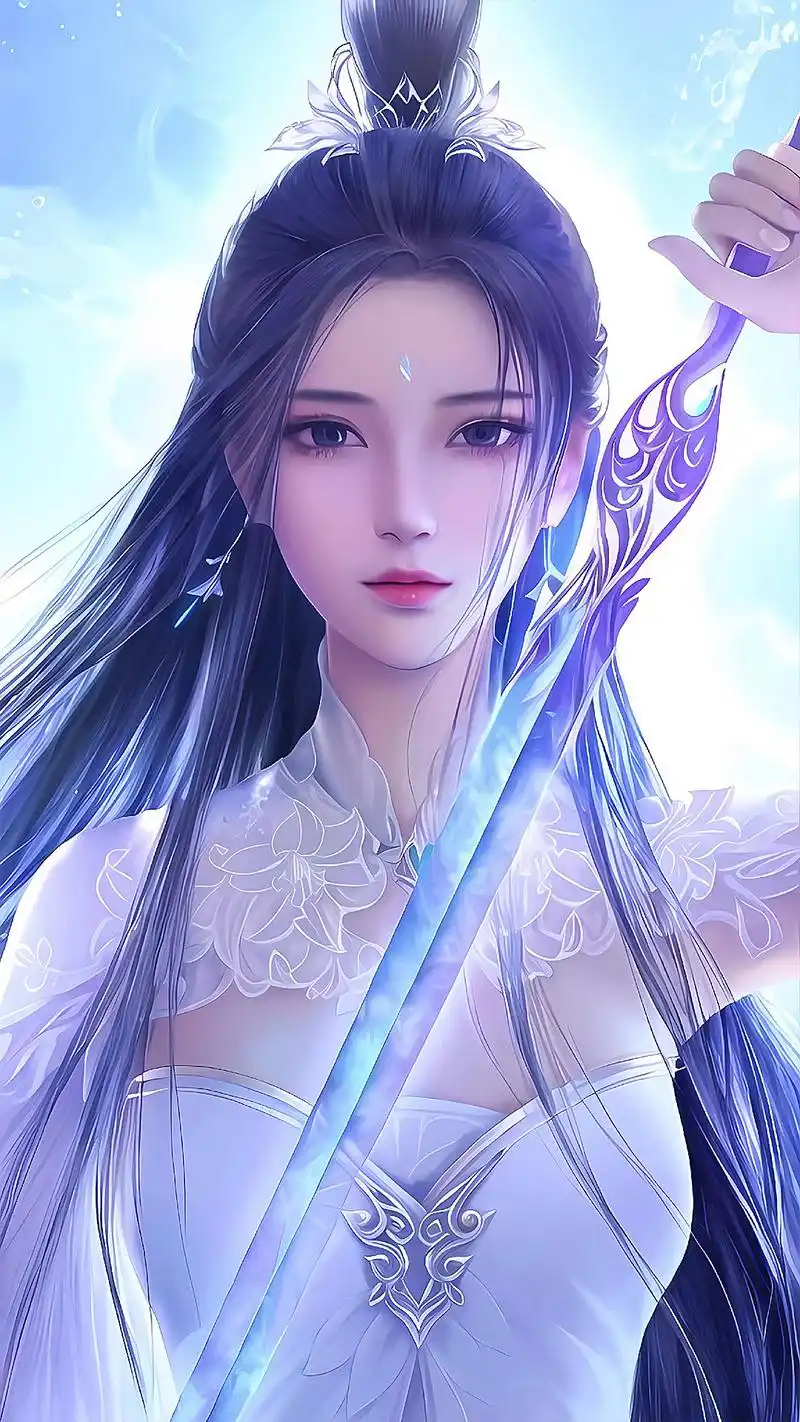 《诛仙》陆雪琪手机壁纸:十年舞剑意难断,再见鬼厉泛相思