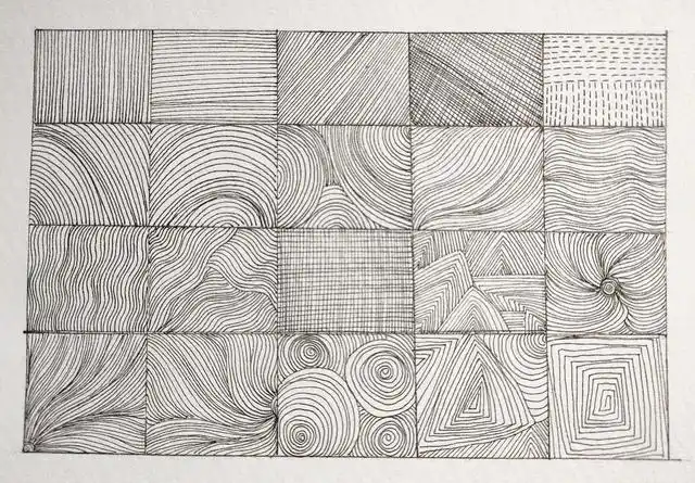画线描画排不好线怎么办?一起来练习画有趣的线条吧