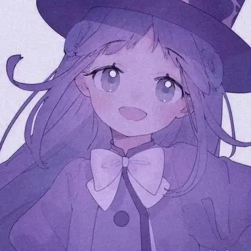 紫色系古风头像丨能和他有福双至也能与他风雨同舟