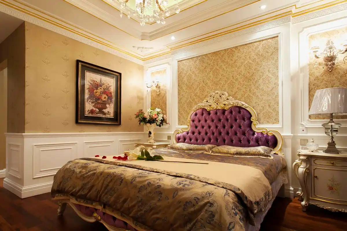 欧式古典原创国际品质墅装别墅装修全案设计卧室装修效果图片