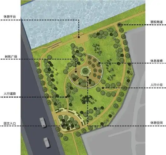 预计6月竣工!浦东又一公共绿地进入施工阶段,效果图来啦