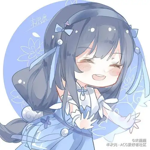 王者荣耀西施幻纱之灵半身像头像q版