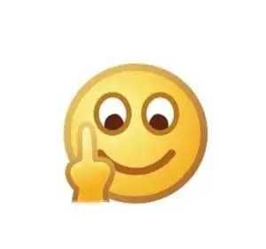 emoji 竖中指_emoji_中指表情