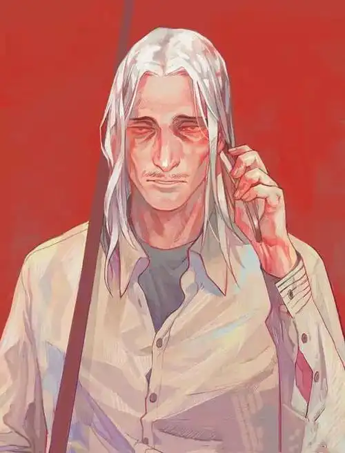 插画丨这个大叔撩人