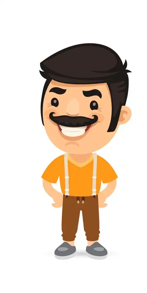 卡通矢量男性人物设计元素素材免费下载(图片编号:8666240)-六图网