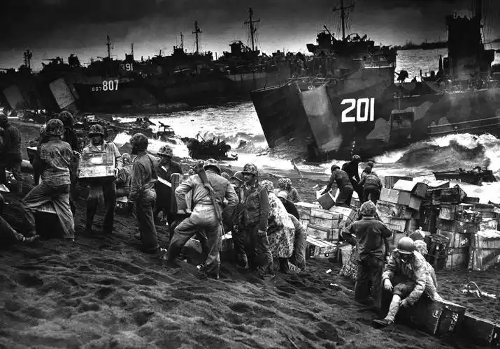 war ii,iwo jima,war,monochrome,military,beach,壁纸,高清壁纸人物