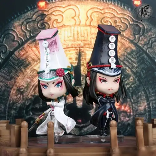 【正版现货】画江湖之不良人黑白无常手办常宣灵常昊灵模型玩偶