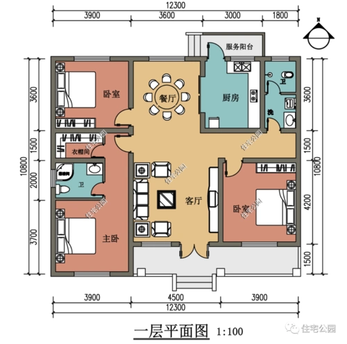 晒家丨湖南30万自建农村小平房,有假山有菜园,占地1亩就是爽_住宅公园