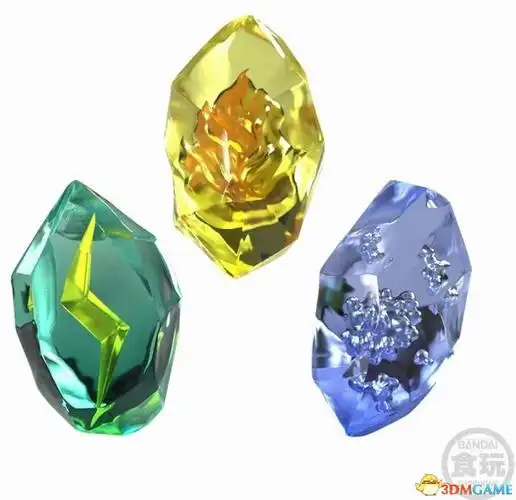 晶莹剔透精美宝可梦火水雷树脂进化石闪亮登场