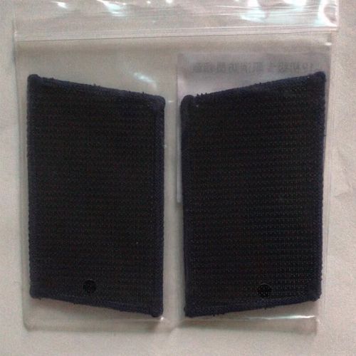 消防备勤服大衣标火焰蓝救援衔软领章硬肩章布胸贴章配饰章铁胸徽