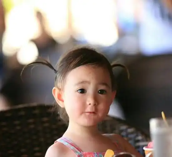 有种遗传叫奥莉完美诠释小时候长得漂亮长大就不一定了