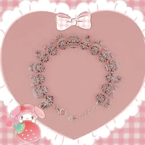 闺蜜二人手链可爱可爱可可罗米美乐小羊小兔好朋友手链