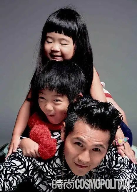 曹格一家温馨写真图片从浪子到薯条爸爸17