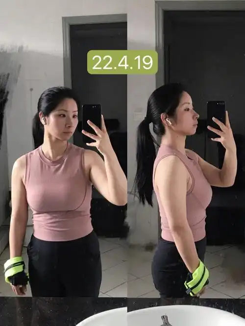 我自己都不信自己体脂率只有222