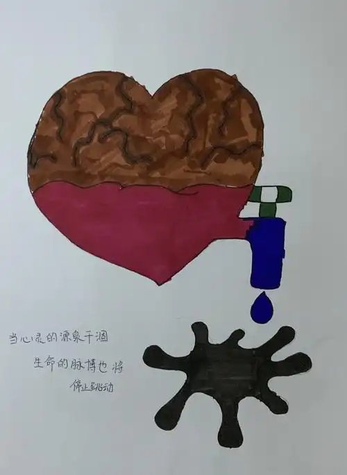 连江启明学校初二学生校园公益招贴设计展——传递正能量,我们来真的