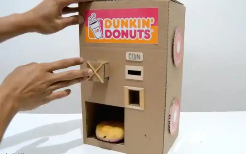 手工制作:自制自动贩卖机
